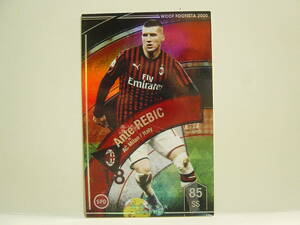 WCCF FOOTISTA 2020 EX アンテ・レビッチ　Ante Rebic 1993 Croatia　AC Milan Italy Serie A 19-20 EX-R Panini