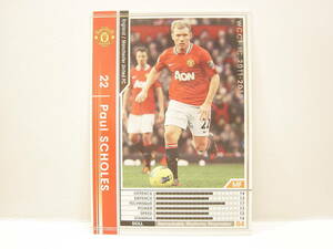 ■ WCCF 2011-2012 EXTRA 白 ポール・スコールズ　Paul Scholes 1974 England　Manchester Utd 11-12 Extra Card