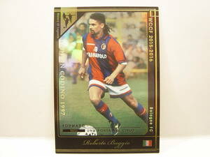 Panini WCCF 2015-2016 HOLE ロベルト・バッジョ　Roberto Baggio 1967 Italy　Bologna FC 1997-1998 History Of Legends