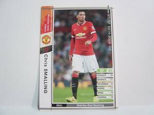 WCCF 2014-2015 EXTRA 白 クリス・スモーリング　Chris Smalling 1989 England　Manchester United 2010-2020 Extra Card
