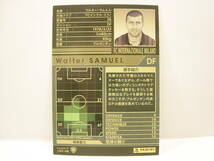 ■ WCCF 2011-2012 WOS-EXT ワルター・サムエル　Walter Samuel 1978 Argentina　FC Inter Milano 11-12 Extra Card_画像4