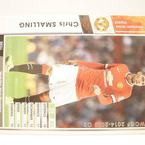■ WCCF 2014-2015 EXTRA 白 クリス・スモーリング Chris Smalling 1989 England Manchester United 2010-2020 Extra Cardの画像3