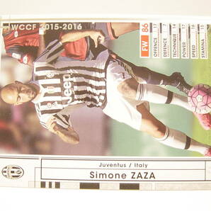 WCCF 2015-2016 EXTRA 白 シモーネ・ザザ Simone Zaza 1991 Italy Juventus FC 15-16 EX14弾 Extra Cardの画像4
