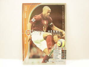WCCF 2005-2006 CRA ティエリ・アンリ　Thierry Henry 1977 France　Arsenal FC 05-06 World Crack