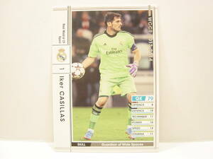WCCF 2013-2014 EXTRA 白 イケル・カシージャス　Iker Casillas 1981 Spain　Real Madrid CF 13-14 Extra Card