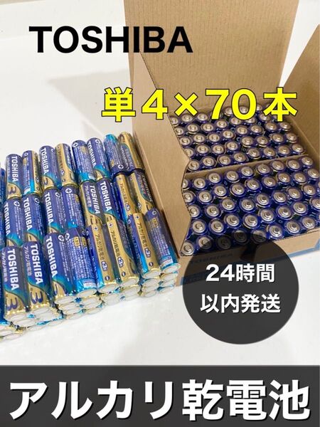 東芝 アルカリ乾電池 単4形 単3形 TOSHIBA乾電池 単4 単3 電池 単四 単三 クーポン 防災 備蓄