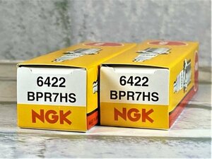 ＮＧＫ　ＢＰＲ７ＨＳ　２本セット　ヤマハ　グランドアクシス１００　ＳＢ０６Ｊ　９８ー　適合　新品！