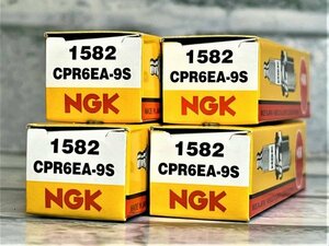 ＮＧＫ　ＣＰＲ６ＥＡー９Ｓ　４本セット　ホンダ　スーパーカブ１１０プロ　ＪＡ１０　０９ー２２　適合　新品！