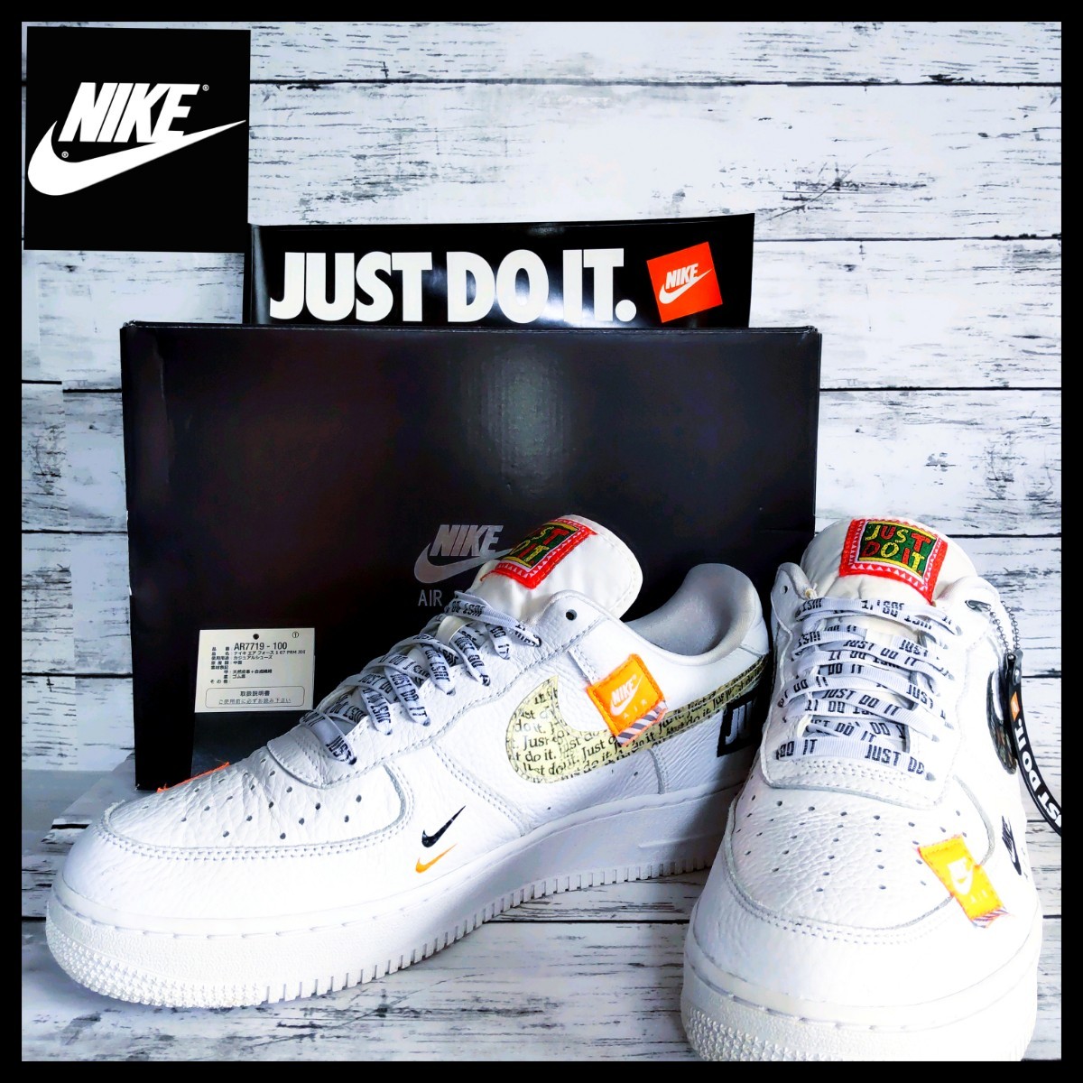 Nike WMNS Air Force 1 Low ´07 SE Just Do It White Yahoo!フリマ（旧）-