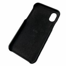 極美品 LOUIS VUITTON ルイヴィトン アンプラント モノグラム スマホケース アイフォンケース レザー ブラック 黒 X XS 10 カード収納可_画像3