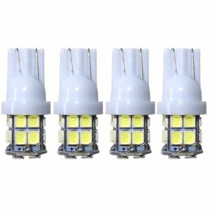 GK5 フィットRS ラゲッジ付(フィット3/FIT3) 爆連 T10 LED ルームランプ 4点セット 車内灯 ウェッジ球 ホワイト