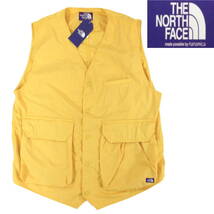 【送料無料】定2.2万 新品◆THE NORTH FACE PURPLE LABEL◆Garment Dye フィールド ベスト L イエロー◆ノースフェイス◆aei 408_画像1