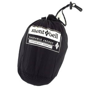 新品◆mont-bell モンベル◆撥水 防風 防汚 超軽量 ピーク トレッキング アウトドア ジャケット US M JPN L 黒◆SUPER LIGHT◆233ada J922の画像7