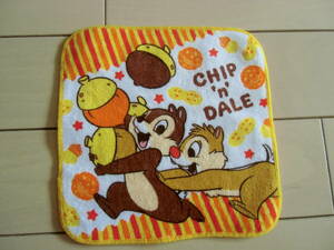 1.[ new goods ] Disney chip . Dale * Mini towel handkerchie 