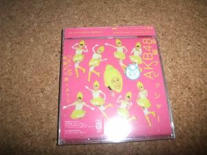 [CD+DVD] サ盤 未開封(帯日焼け・ビニ破れ) AKB48 永遠プレッシャー TYPE D