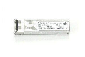 Finisar FTRJ-8519-7D-2.5 SFP(MiniGBIC) 2Gbpsトランシーバ GbE/FC対応