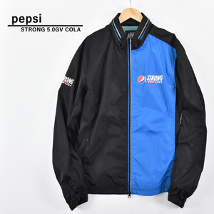 pepsi STRONG 5.0GV COLA ペプシ ストロング ★ 裏メッシュ ブルゾン ジャケット メンズ L