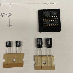 LP MM RIAA EQ フォノイコライザー オペアンプ DIY 部品 ＮJＭ5534D PHONO の画像4