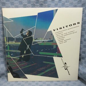 VA309●123/佐野元春「VISITORS」LP(アナログ盤)