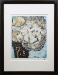 Art hand Auction Setsuko Migishi Blumen Lithographie [Authentizität garantiert] Gemälde - Hokkaido Gallery, Kunstwerk, Drucke, Lithografie, Lithographie