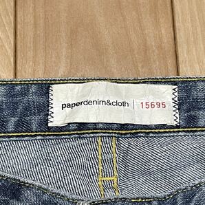 PAPER denim & cloth ペーパー デニム アンド クロス デニムパンツ27inchの画像5