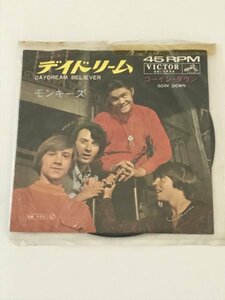 AN23-351 音楽 レコード ミュージック EP THE MONKEES ザ モンキーズ デイドリーム ゴーイン ダウン ビートポップス 使用感あり