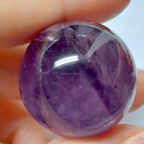 【超美品】 アメジスト　丸玉　スフィア　紫水晶　天然石　3