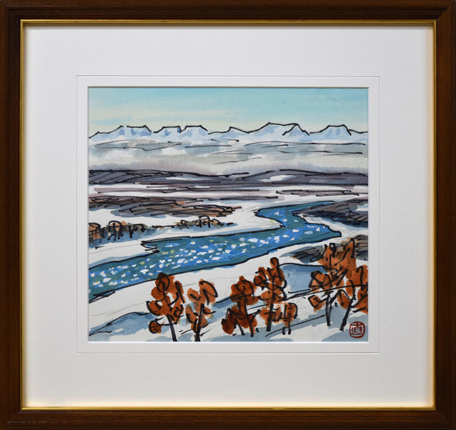 ヤフオク! -「坂本直行」(水彩) (絵画)の落札相場・落札価格