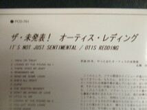 ◆ CD ◇ Otis Redding ： It's Not Just Sentimental The Unheard Otis 22 Tracks (( Soul ))(( ザ・未発表_画像3