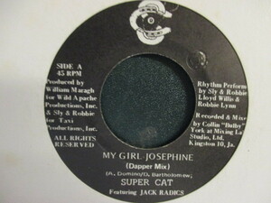 Super Cat ： My Girl Josephine 7'' / 45s (( 50's R&B X 90's Dancehall Reggae ダンスホール レゲエ ))(( 落札5点で送料無料