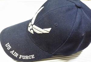 U S AIR FORCE キャップ　ミリタリー　空軍　ネイビー　紺色　帽子　メッシュキャップ　　新品　未使用品　送料無料　送料込
