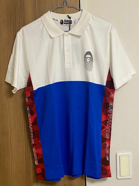 【新品】A BATHING APE アベイシングエイプ ポロシャツ サイズM