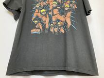 【00s USオフィシャル】NARUTO SHIPPUDEN ナルト疾風伝 Tシャツ ブラック XL 2007 USA古着 ／アメリカ ヴィンテージ ビンテージ 黒_画像5