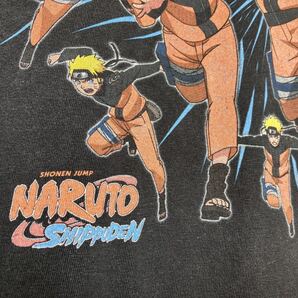 【00s USオフィシャル】NARUTO SHIPPUDEN ナルト疾風伝 Tシャツ ブラック XL 2007 USA古着 ／アメリカ ヴィンテージ ビンテージ 黒の画像6