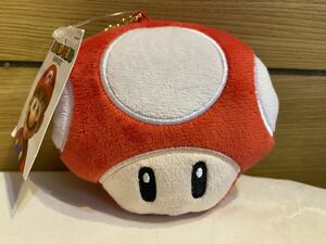  beautiful goods! coin case mushrooms super Mario nintendo not for sale case tag attaching 