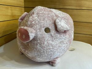 新品！　もこもこぶた　タグ付き　非売品　40cm ブタ　ぬいぐるみ