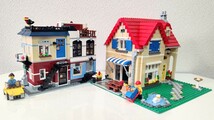 レゴ　LEGO　クリエイター　シティ　6754　31026　60097 一部　道路2枚　送料無料　正規品　ファミリーホーム　バイクショップとカフェ　　_画像4