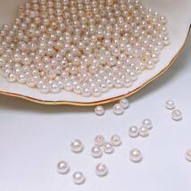 10個セット 天然本真珠 淡水パール 卸売り 4-4.5mm 淡水珍珠 超綺麗 裸 真珠 DIY 白 人気の真珠 超レア ジュエリー zz05_画像1