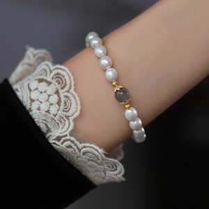  pearl. bracele pearl. accessories high quality natural pearl finest quality Orient book@ pearl bracele beautiful goods fresh water pearl China production pearl genuine article TR65