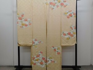 Art hand Auction [Rakufu] P23631 Handbemalte Yuzen Furisode, Ungebundenes Produkt k, Mode, Damen-Kimono, Kimono, Langärmliger Kimono