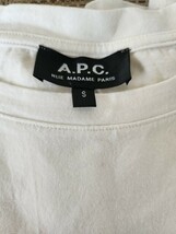 A.P.C. アーペーセー Rue Madame Tシャツ 半袖 レディース S_画像4