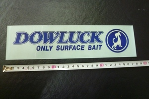  new goods / prompt decision DOWLUCK* road comfort sticker blue character 