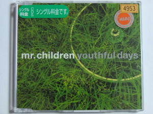 中古CD Mr.Chilidren 「youthful days」 シングル　レンタル　ミスターチルドレン