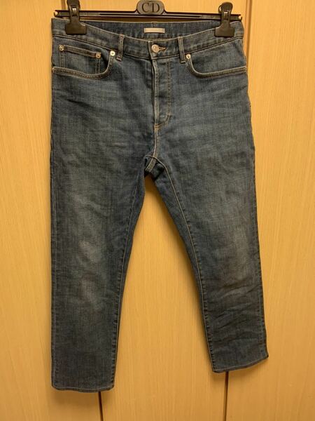 正規 20SS DIOR ディオール KIM JONES キム ジョーンズ インディゴ デニム SLIM 17.5 30 013DS00B215X