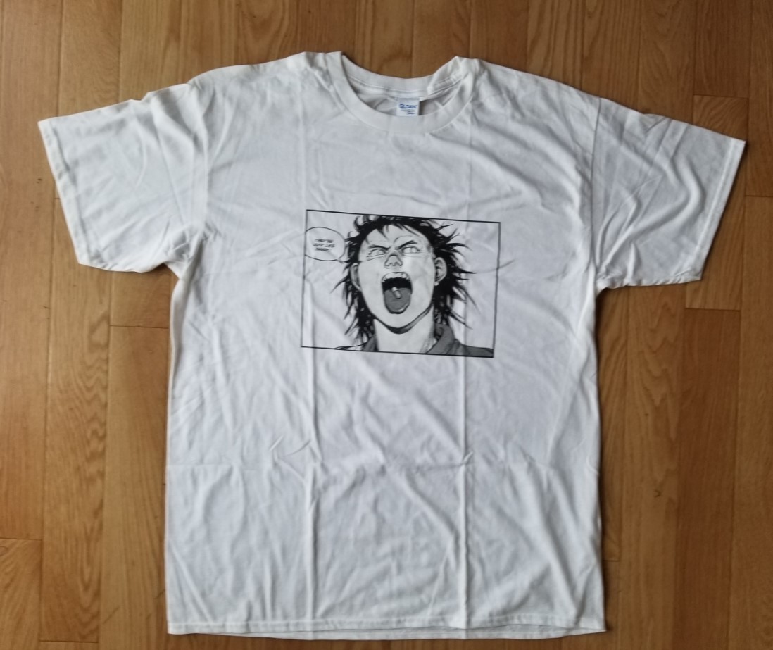 珍しい AKIRA ブルッカム Tシャツ ビンテージ 1980 tee アキラ akira K