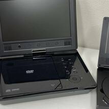 【K-5.302】 1円スタート ポータブル DVDプレーヤー YAMAZEN 山善 DVD ポータブル プレーヤー PDV-1900 MDP-901ADB MATURUS 本体 ジャンク_画像4