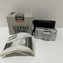 【AMT-3865】1円～ PENTAX ESPIO 120SW Ⅱ フィルムカメラ コンパクトカメラ 電池付 動作未確認 カメラ コレクション 中古保管品_画像1