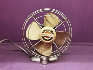 *WESTINGHOUSE / table fan / electric fan / DFA5/ 2 / America made / USA / Vintage fan / display / interior 