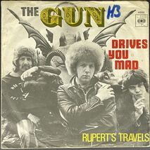 シングルレコード　The Gun Drives You Mad　ドイツ盤　マルチカラーヴァイニル_画像1