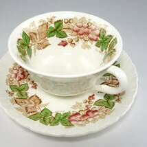 ウェッジウッド(Wedgwood) ワイルドブライアー ティーカップ&ソーサー　H811 【Aランク】_画像3